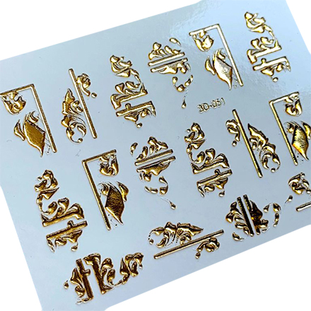 

Набор, Anna Tkacheva, 3D-слайдер Gold Crystal №51 «Геометрия. Фигуры», 2 шт.