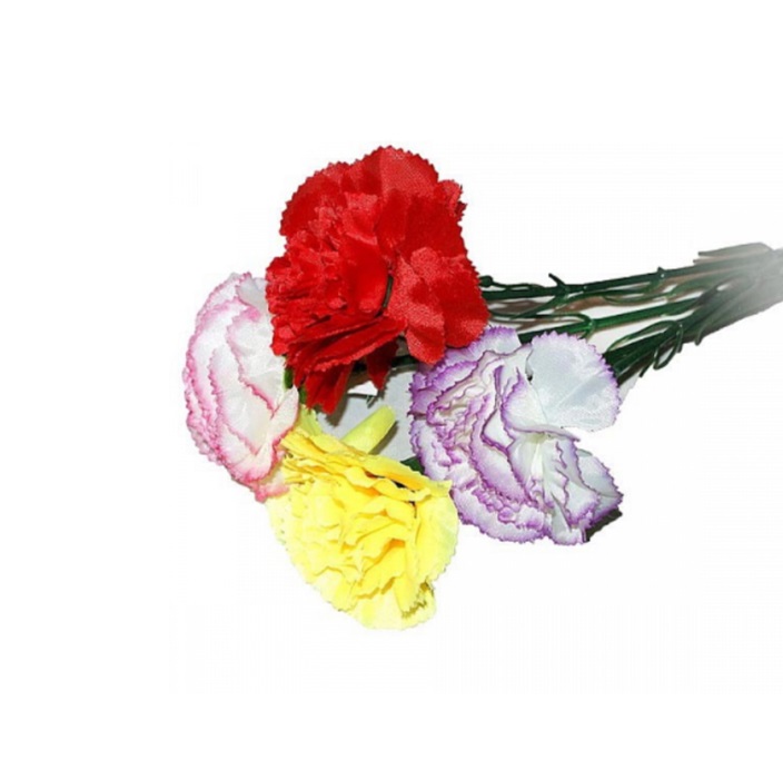 

Искусственный цветок Гвоздика 1-42-8 50 см, В ассортименте