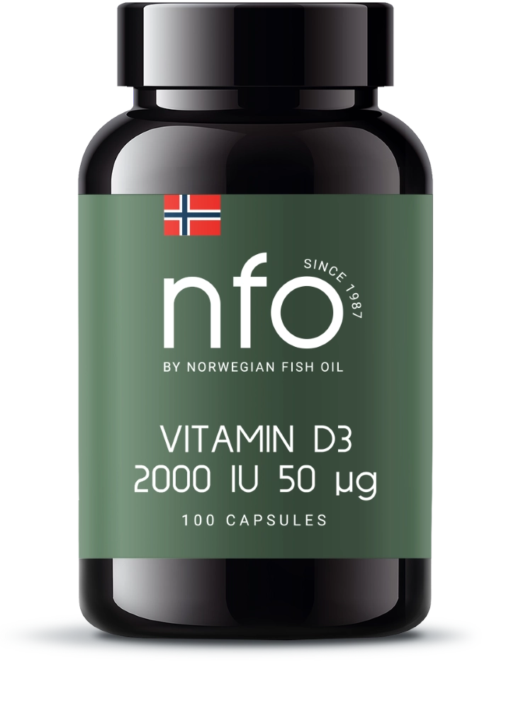 Витамин D NFO капсулы 2000МЕ 100 шт.