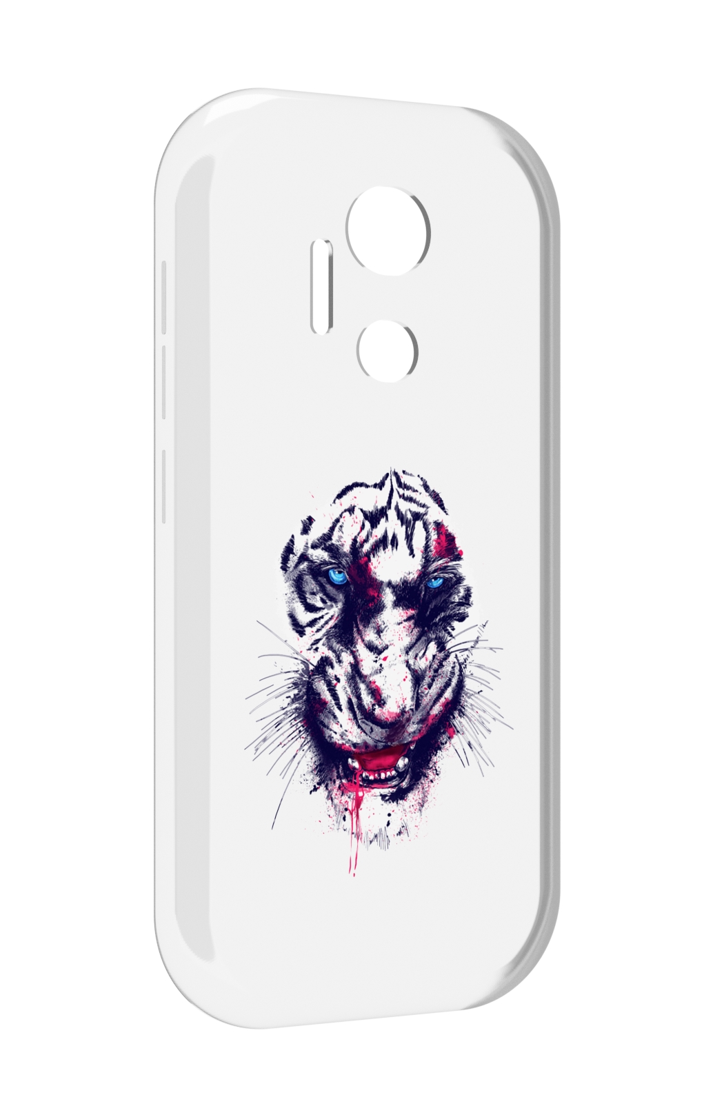 

Чехол MyPads безумный тигр для doogee x97 pro, Прозрачный, Tocco