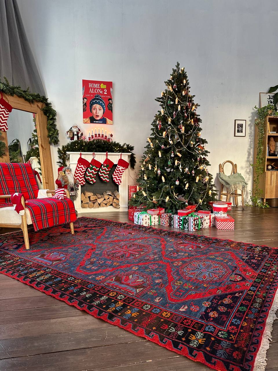 

Ковер the Rugs дагестанский винтажный S86, Дагестанский