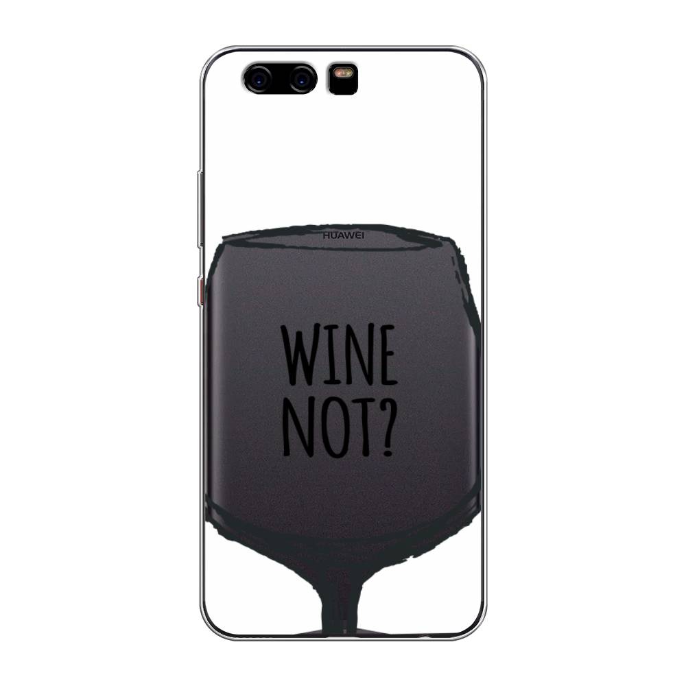 

Чехол для Huawei P10 "Wine not white", Белый, 62250-6