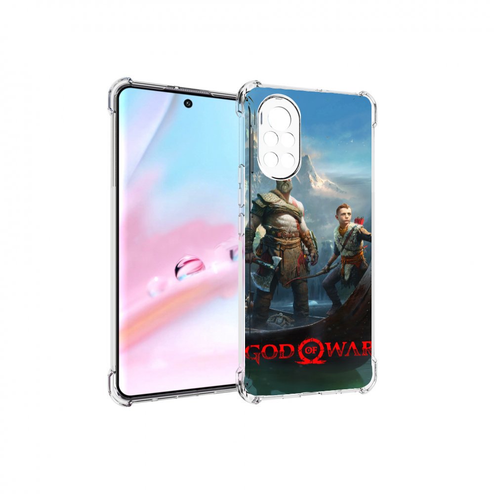 

Чехол MyPads God Of War Кратос Атрей для Huawei Nova 8 (ANG-LX1), Прозрачный, Tocco