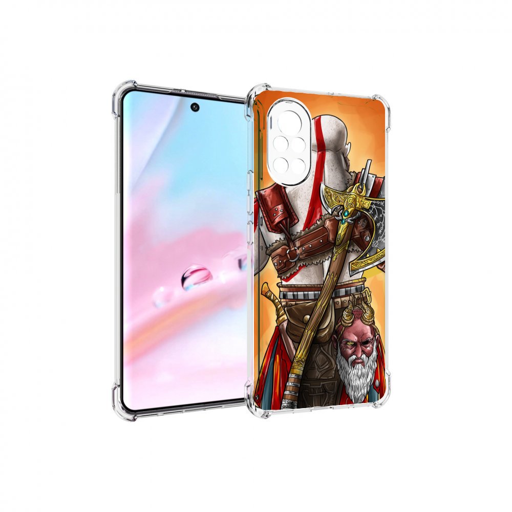 

Чехол MyPads God of War для Huawei Nova 8 (ANG-LX1), Прозрачный, Tocco