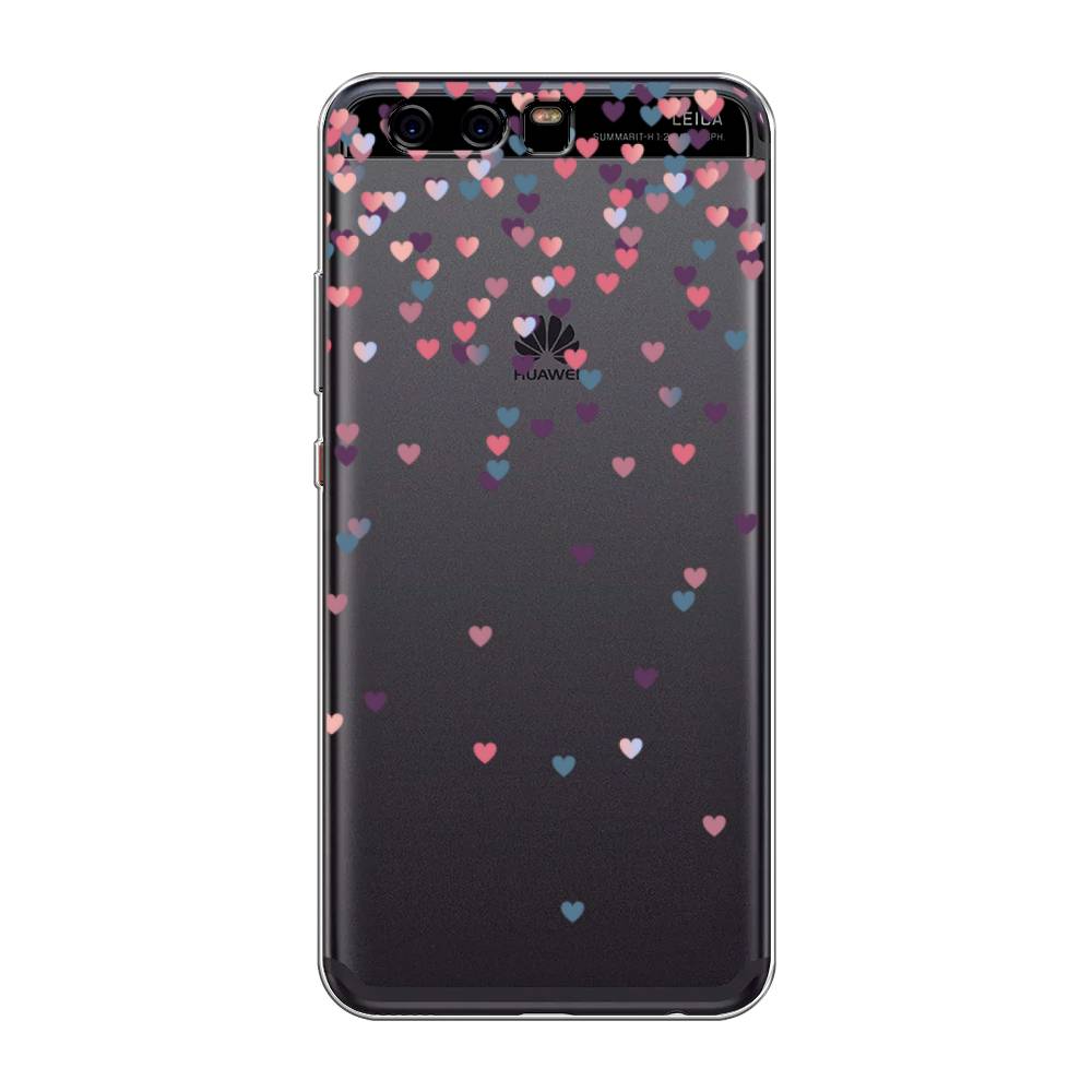 

Чехол для Huawei P10 "Посыпка сердечки", Розовый;фиолетовый, 62250-3