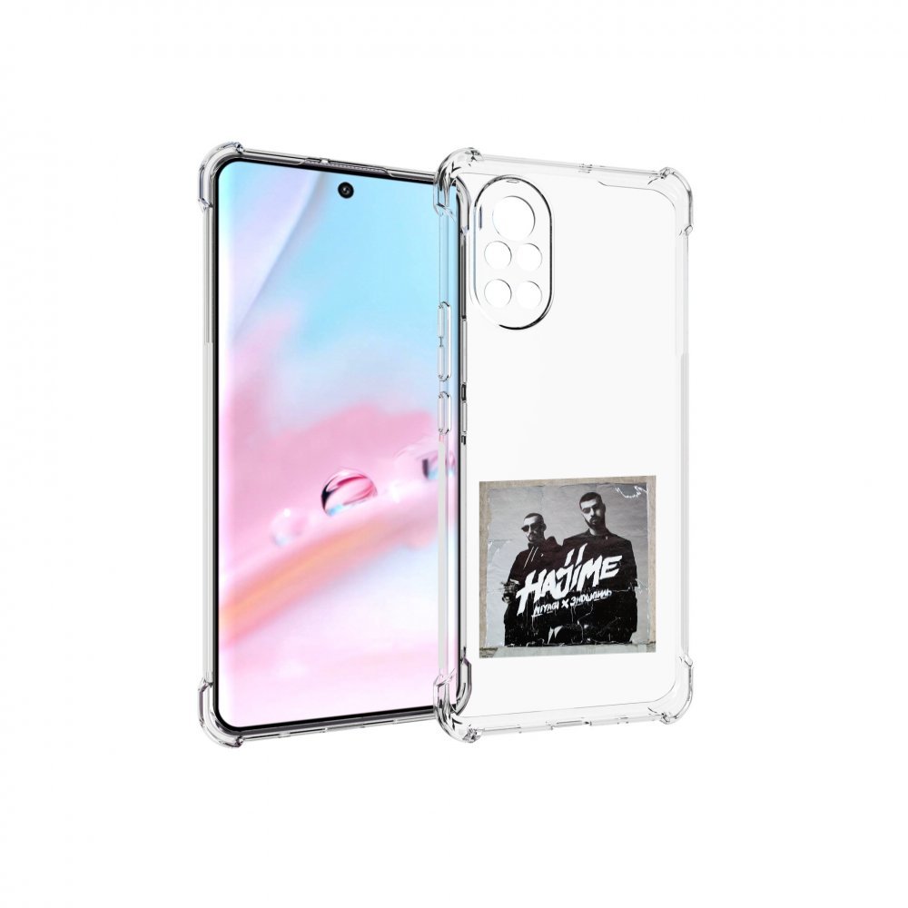 

Чехол MyPads Hajime, pt для Huawei Nova 8 (ANG-LX1), Прозрачный, Tocco