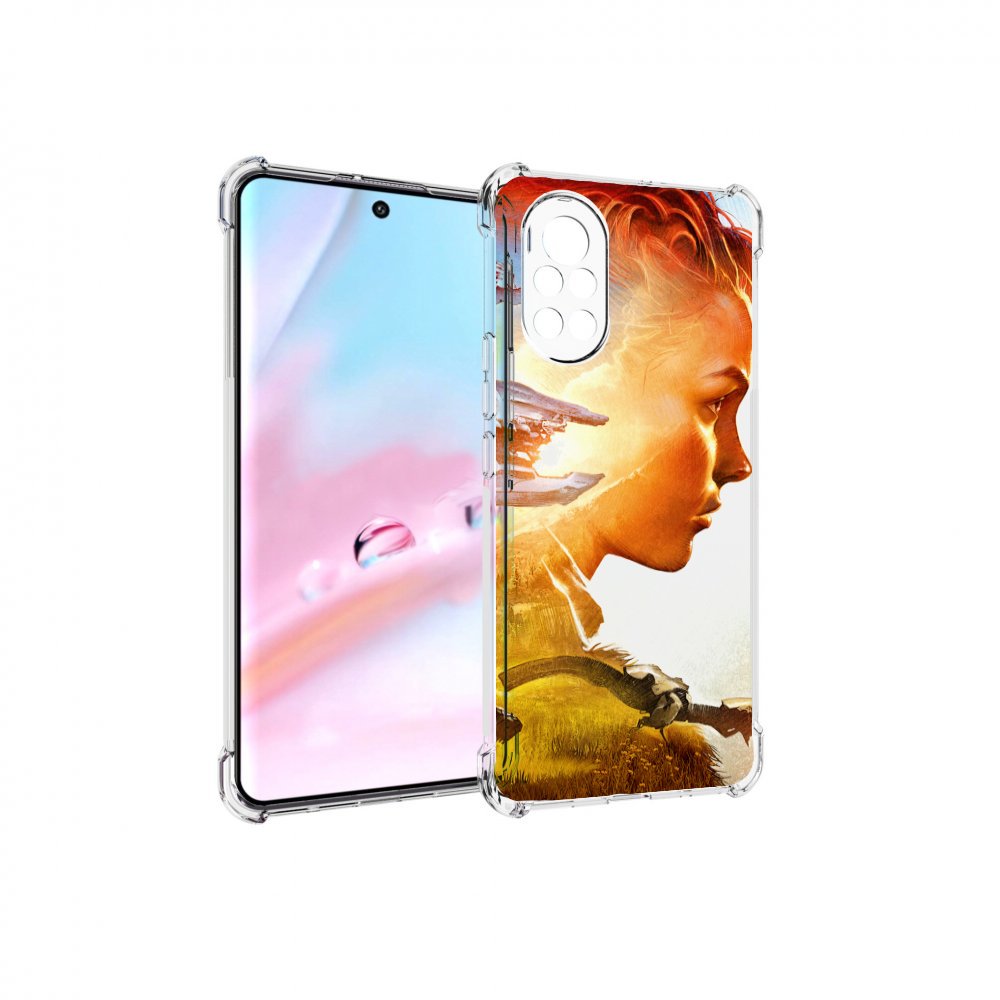 

Чехол MyPads Horizon Zero Dawn art для Huawei Nova 8 (ANG-LX1), Прозрачный, Tocco