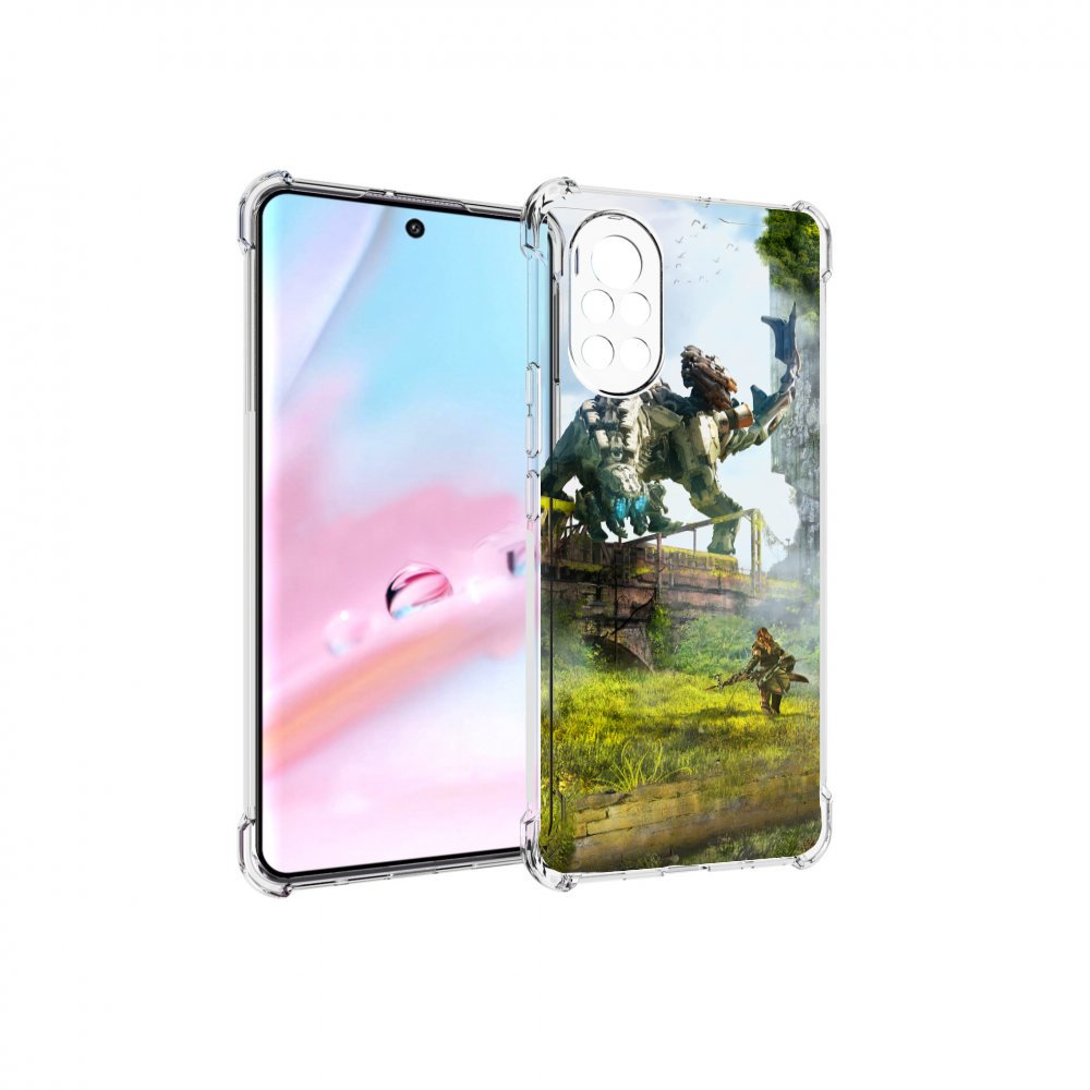 

Чехол MyPads Horizon Zero Dawn для Huawei Nova 8 (ANG-LX1), Прозрачный, Tocco