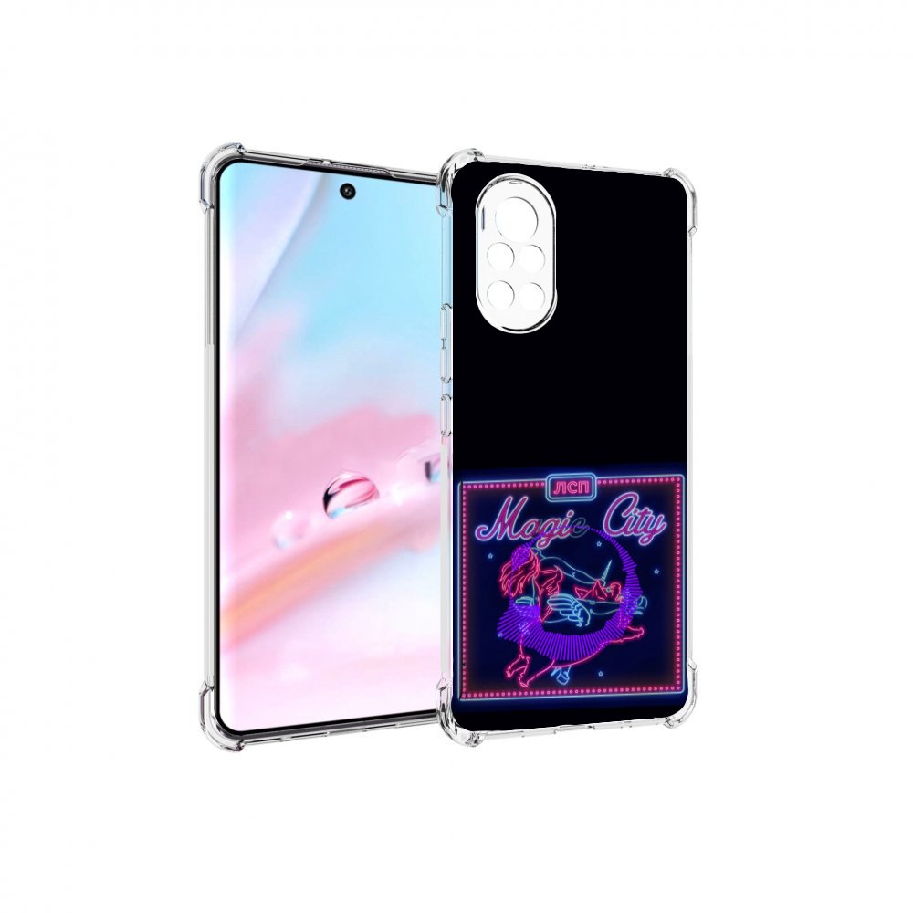Чехол MyPads Magic City ЛСП для Huawei Nova 8 (ANG-LX1)