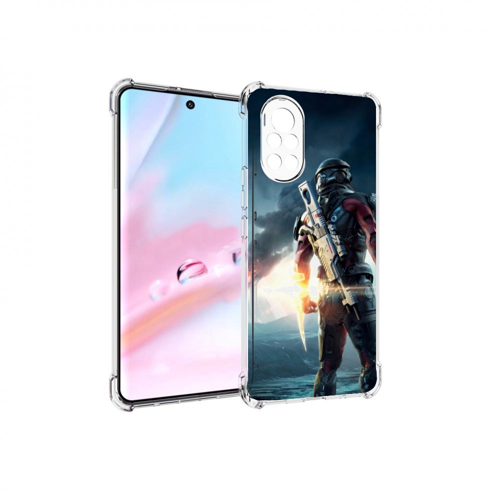 

Чехол MyPads Mass Effect Andromeda Ryder для Huawei Nova 8 (ANG-LX1), Прозрачный, Tocco