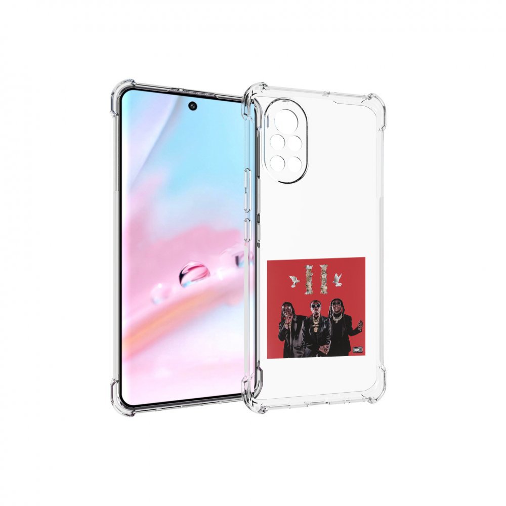 

Чехол MyPads Migos - Culture II для Huawei Nova 8 (ANG-LX1), Прозрачный, Tocco