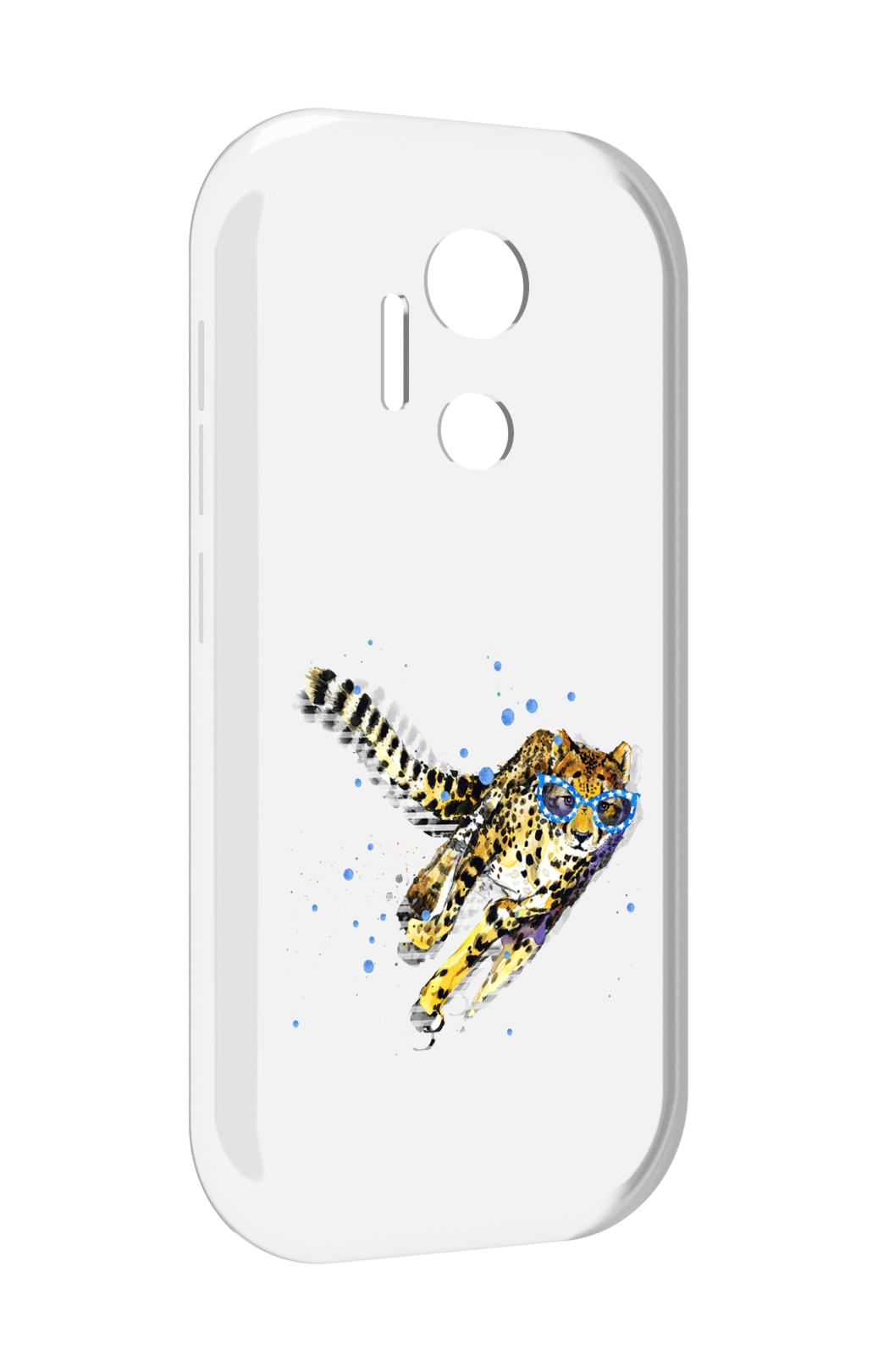 

Чехол MyPads гепард в очках для doogee x97 pro, Прозрачный, Tocco