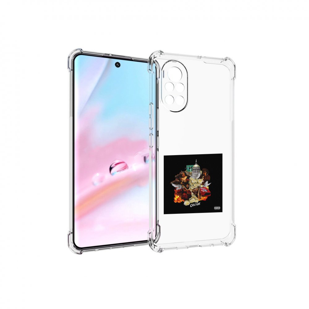 

Чехол MyPads Migos - Culture для Huawei Nova 8 (ANG-LX1), Прозрачный, Tocco
