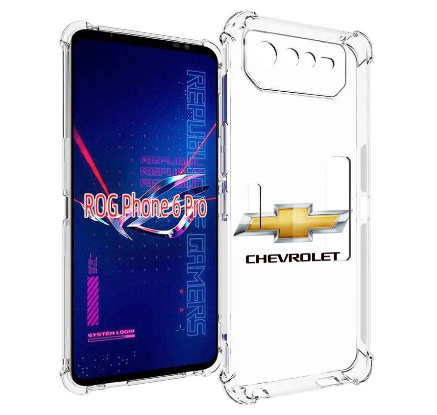 

Чехол MyPads сhevrolet-3 мужской для Asus ROG Phone 6 Pro, Прозрачный, Tocco