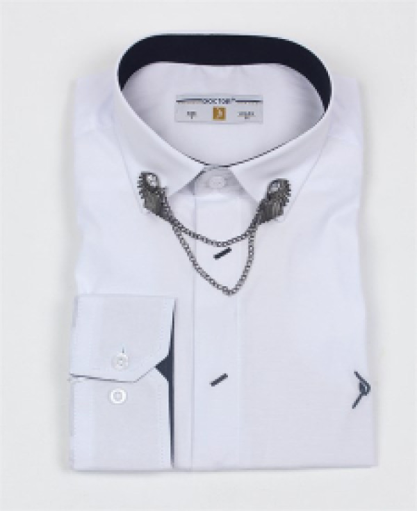 

Рубашка для мальчика CSL Kids 7266, 9-10 лет, белый (доставка из-за рубежа), 7266