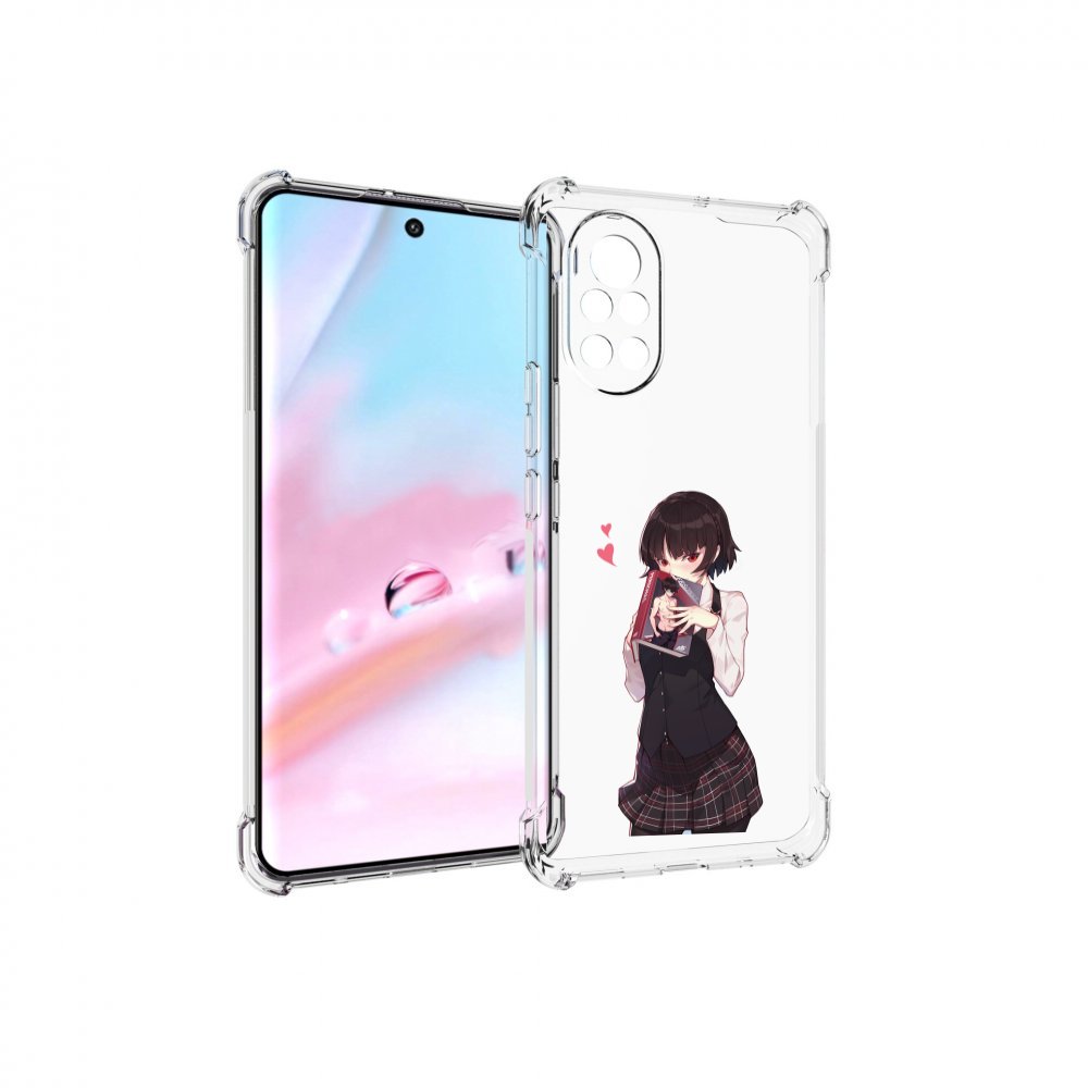 

Чехол MyPads Persona 5 - Makoto Niijima для Huawei Nova 8 (ANG-LX1), Прозрачный, Tocco