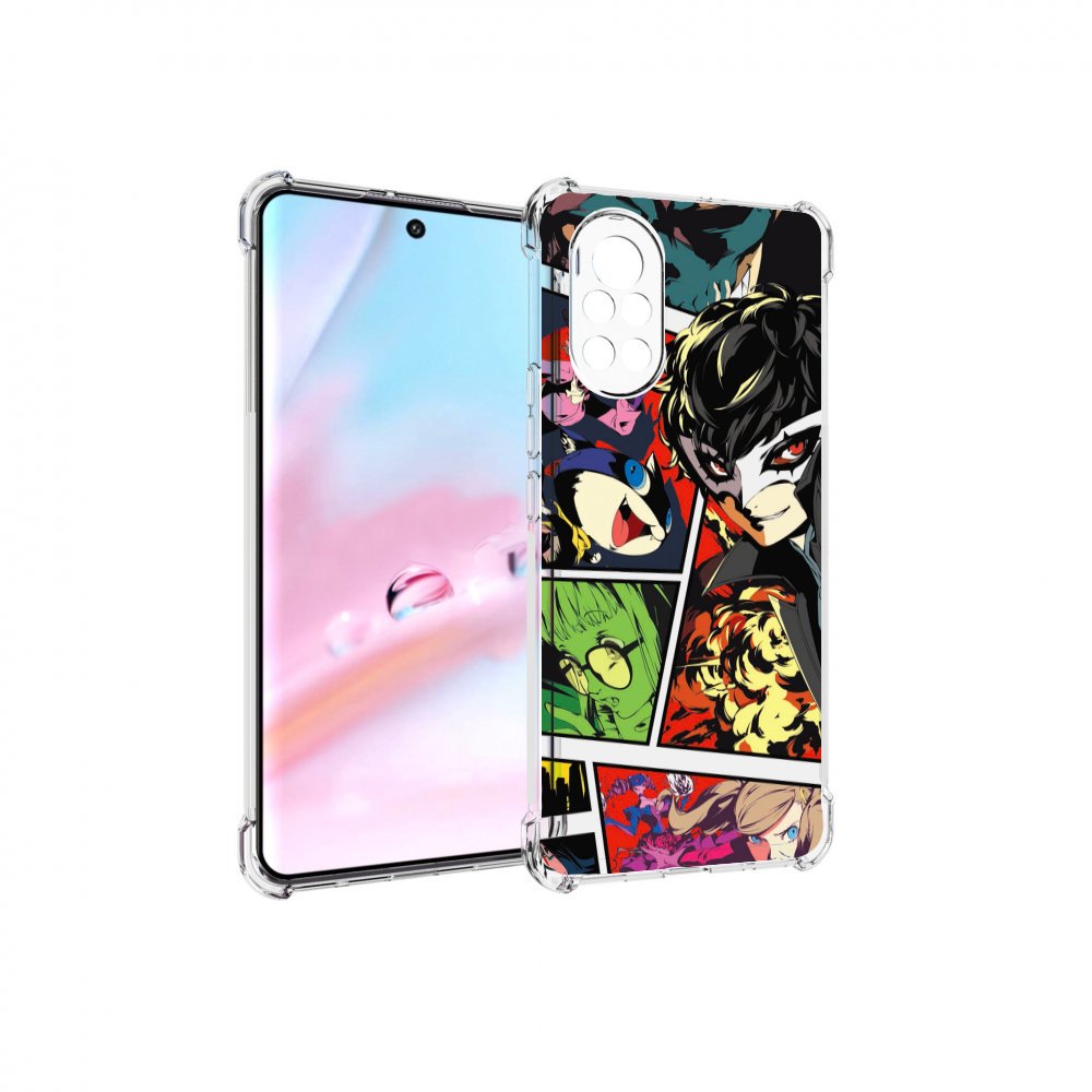 

Чехол MyPads Persona 5 art для Huawei Nova 8 (ANG-LX1), Прозрачный, Tocco