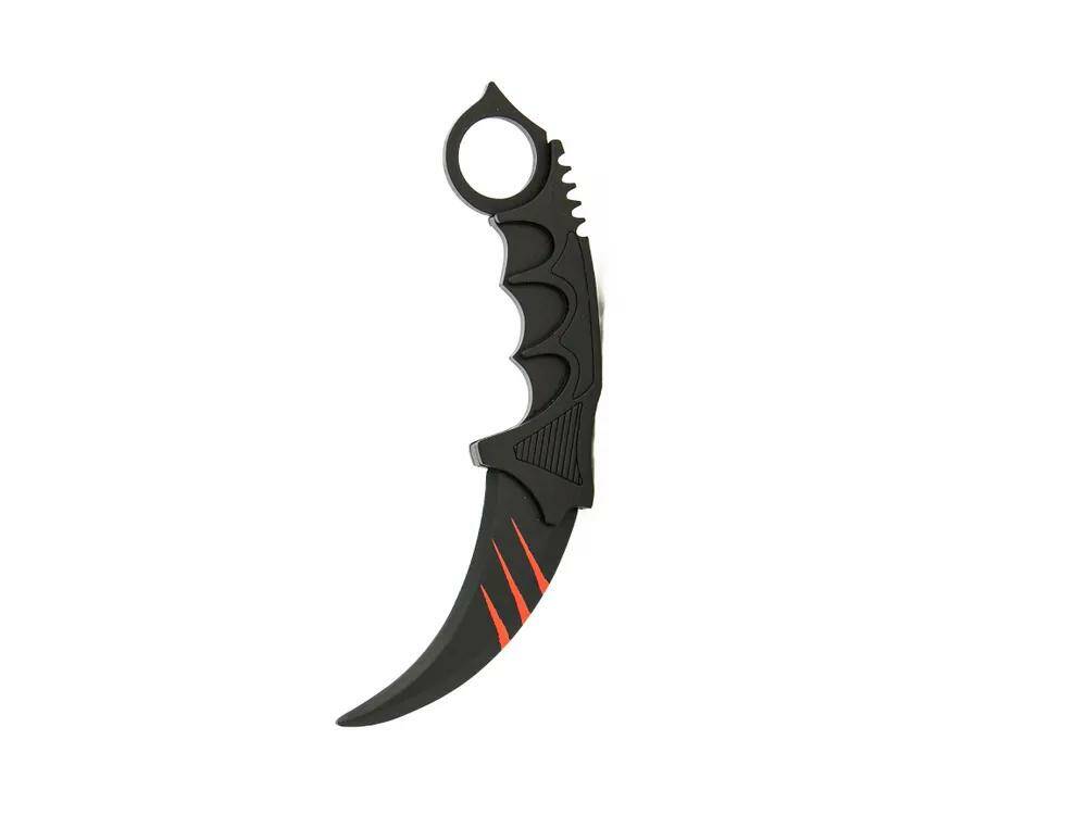 

Деревянный нож Керамбит игрушечный PalisWood Скретч / Karambit Scratch, Красный