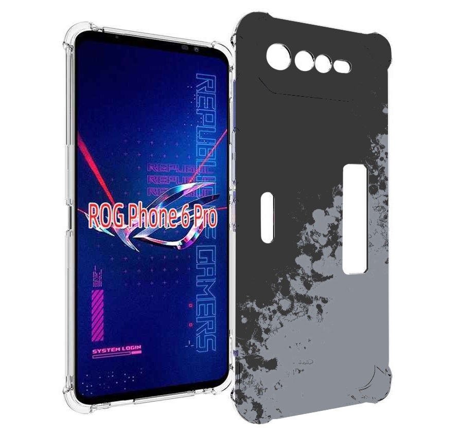 

Чехол MyPads серый-эстетичный для Asus ROG Phone 6 Pro, Прозрачный, Tocco