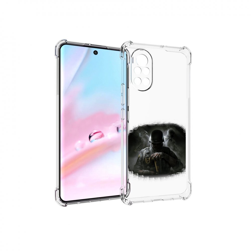 

Чехол MyPads Rainbow Six Siege для Huawei Nova 8 (ANG-LX1), Прозрачный, Tocco