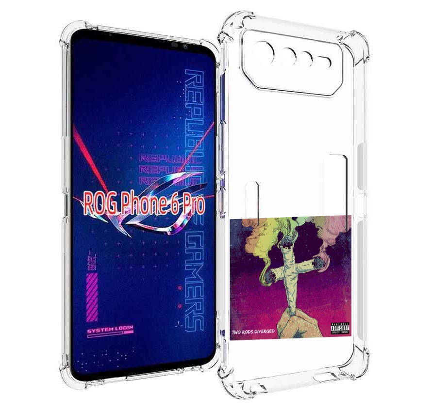 

Чехол MyPads сигаретный крест для Asus ROG Phone 6 Pro, Прозрачный, Tocco