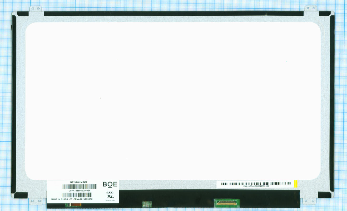 

Матрица OEM для ноутбука NT156WHM-N32 (100117680V), совместимая с p/n: NT156WHM-N32