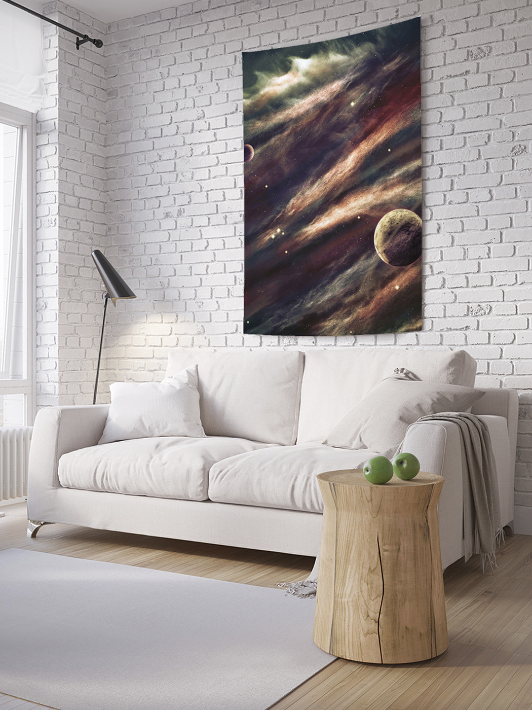 

Вертикальное фотопанно на стену JoyArty Близкие планеты 100x150 см, Близкие планеты