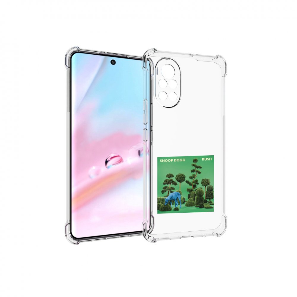 

Чехол Mypads Snoop Dogg Bush Для Huawei Nova 8 (Ang-Lx1), Прозрачный, Tocco