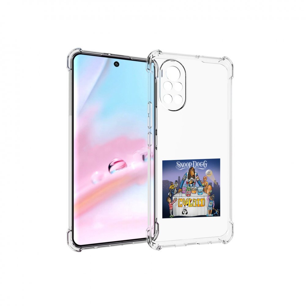 

Чехол Mypads Snoop Dogg Coolaid Для Huawei Nova 8 (Ang-Lx1), Прозрачный, Tocco