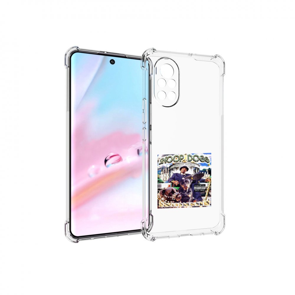

Чехол Mypads Snoop Dogg Da Game Is To Be Sold, Not To Be Told Для Huawei Nova 8 (Ang-Lx1), Прозрачный, Tocco