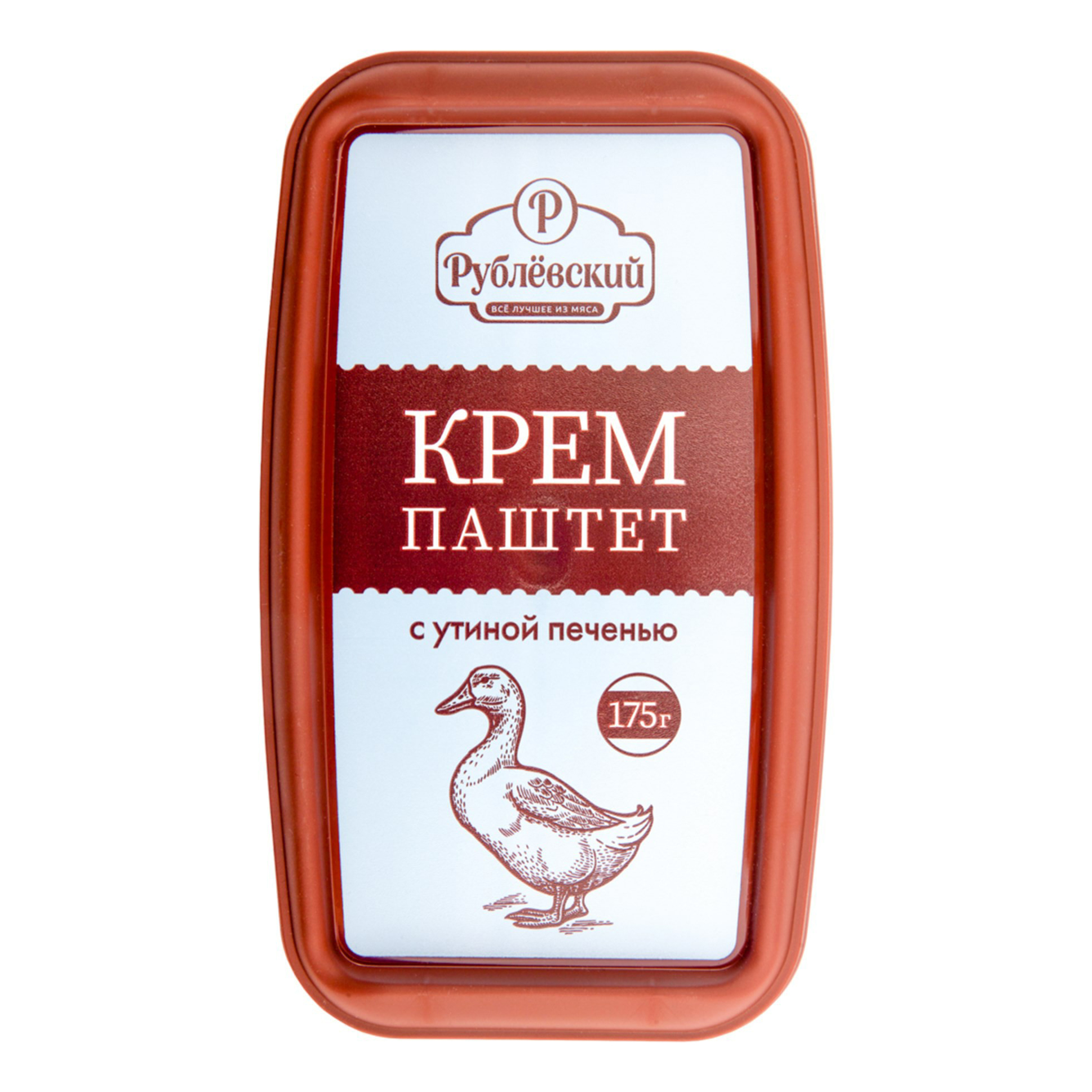 фото Крем-паштет рублевский с утиной печенью 175 г мпз рублевский