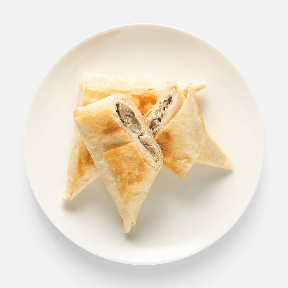

Конвертик Самокат, с грибами и сыром, 120 г