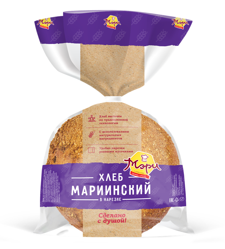 

Хлеб Мариинский замороженный 350 г