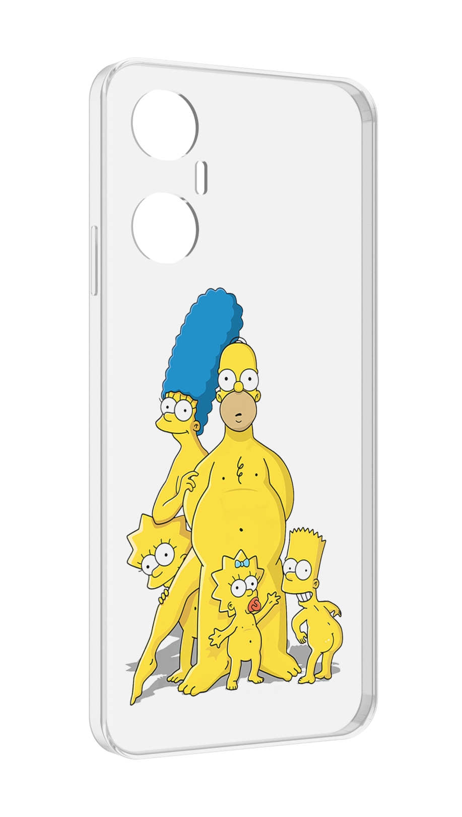 

Чехол MyPads семья-симпсонов для Infinix Hot 20 5G, Прозрачный, Tocco
