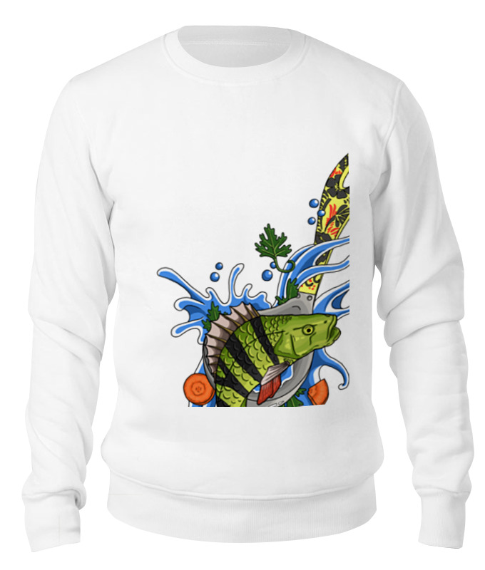 

Свитшот унисекс Printio Лиса белый 2XL, Лиса
