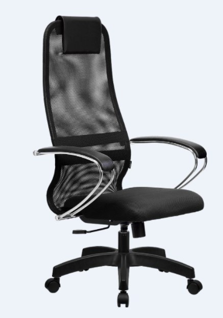 фото Офисное кресло метта кресло su-b-8/подл.101/осн.001 черный metta