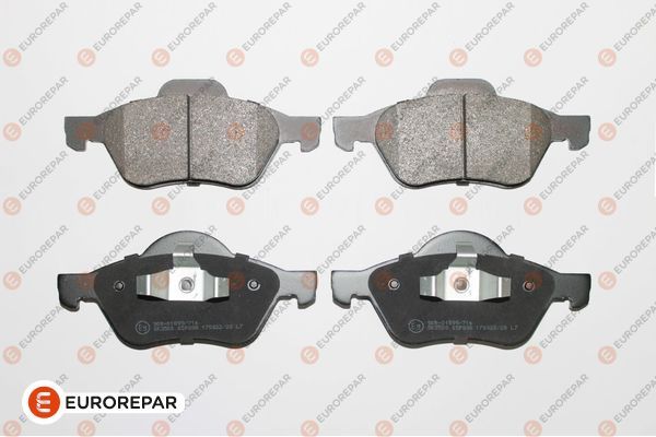 

Колодки тормозные дисковые RENAULT LAGUNA II (BG0/1) 1.6 16V (BG0A, B EUROREPAR 1617257380