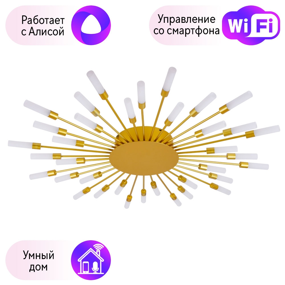 

Потолочная люстра Combo Lustr A1276PL-36GO-A Arte Lamp Maple с поддержкой Алиса