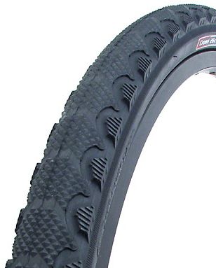 

Велопокрышка 26"х1,75 CROSS AUTHOR 27TPI, Черный, CROSS