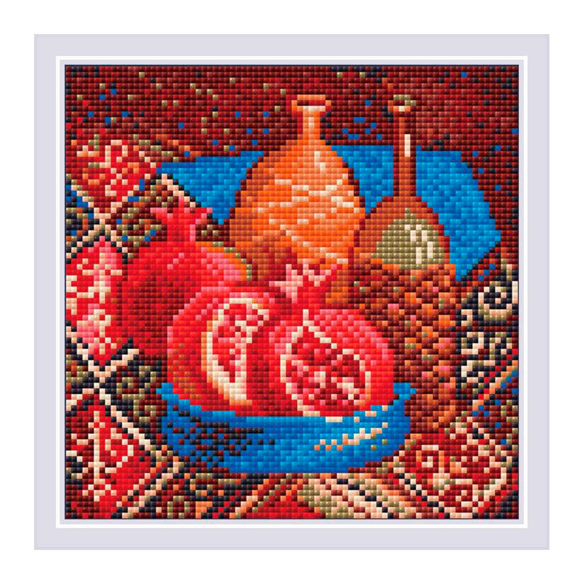 

Алмазная вышивка Риолис Гранаты, 20x20 см, Гранаты
