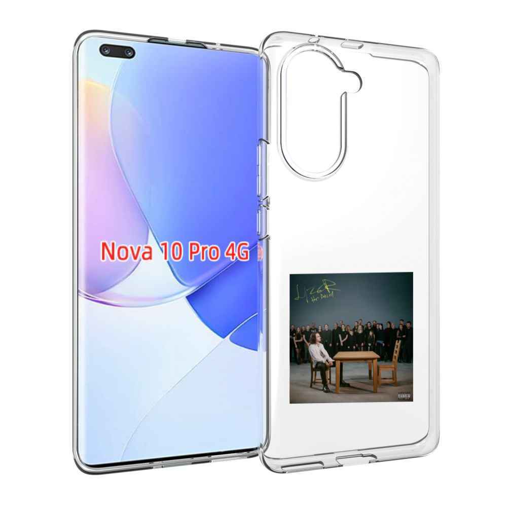 Чехол MyPads Не Ангел LIZER для Huawei Nova 10 Pro противоударный