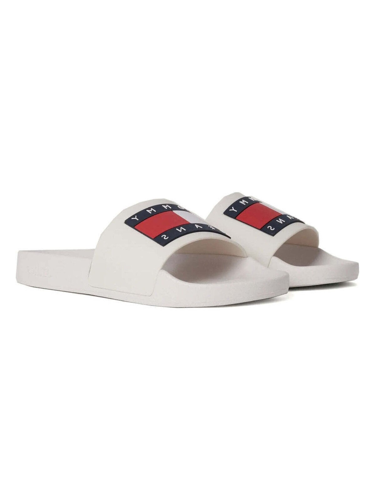 

Сланцы женские Tommy Jeans 28261556 белые 38 EU, Белый, 28261556