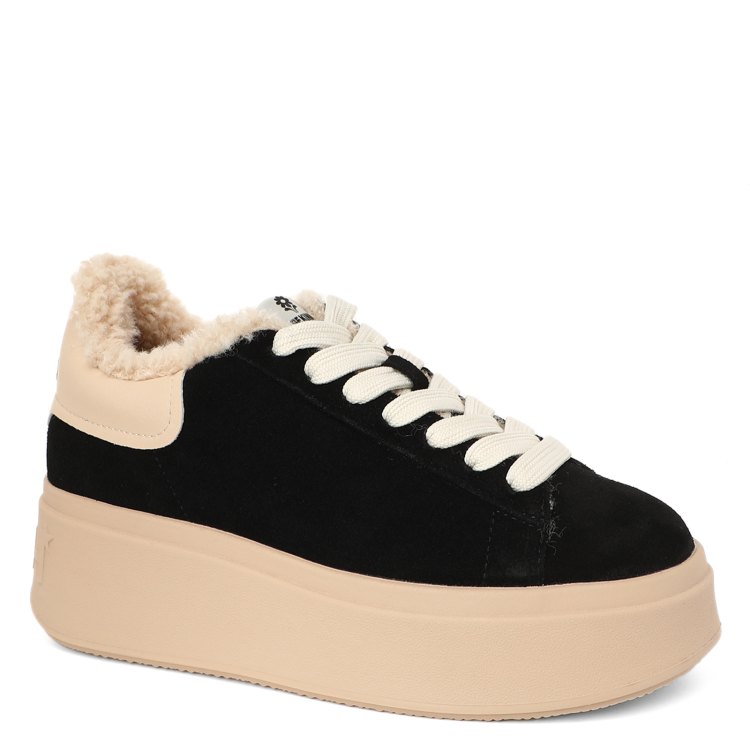 

Кеды женские Ash MOBY BE KIND FUR черные 38 EU, Черный, MOBY BE KIND FUR