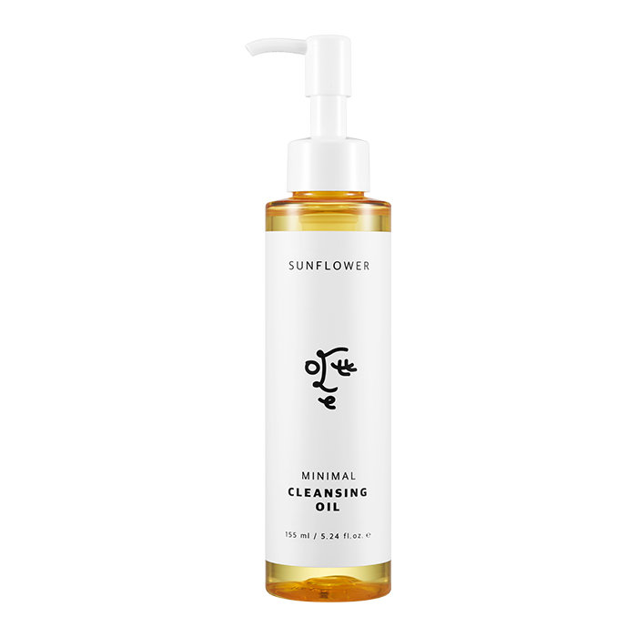 фото Гидрофильное масло с маслом подсолнуха ottie sunflower minimal cleansing oil, 155 мл