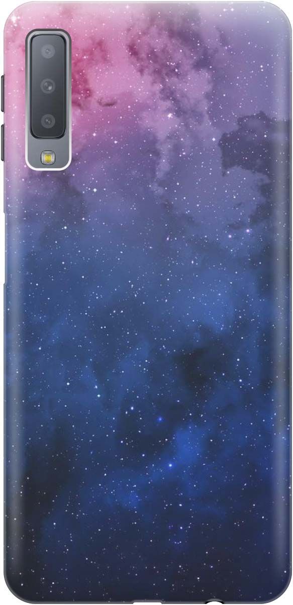 

Чехол на Samsung Galaxy A7 (2018) с принтом "Звездное зарево", Голубой;синий, 877