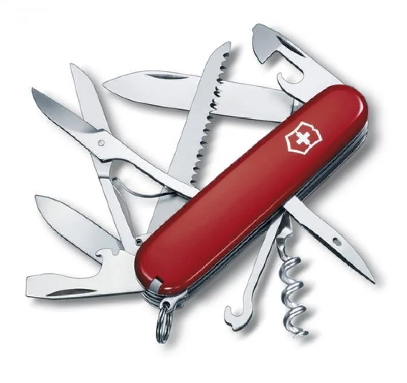 

Нож Victorinox Huntsman, 91 мм, 15 функций, красный, Красный;серебристый, Huntsman