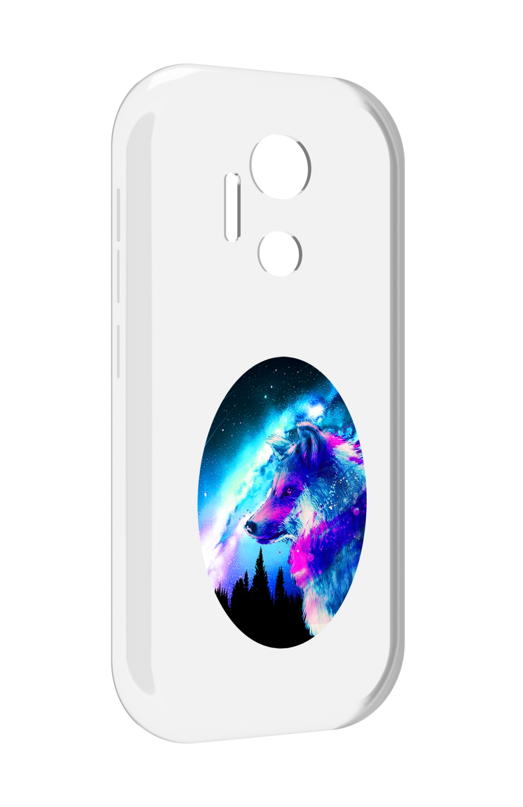 

Чехол MyPads голубой волк для doogee x97 pro, Прозрачный, Tocco