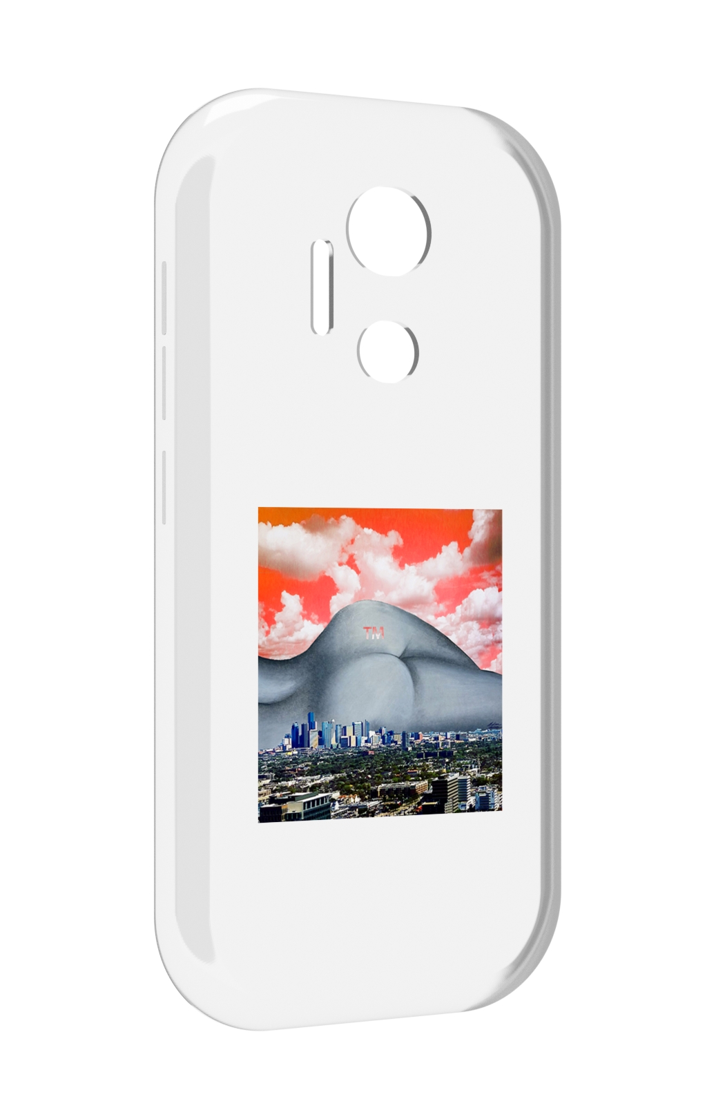 

Чехол MyPads город с девушкой на фоне для doogee x97 pro, Прозрачный, Tocco