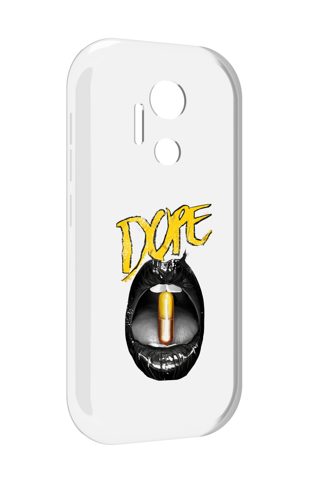 

Чехол MyPads губы для doogee x97 pro, Прозрачный, Tocco