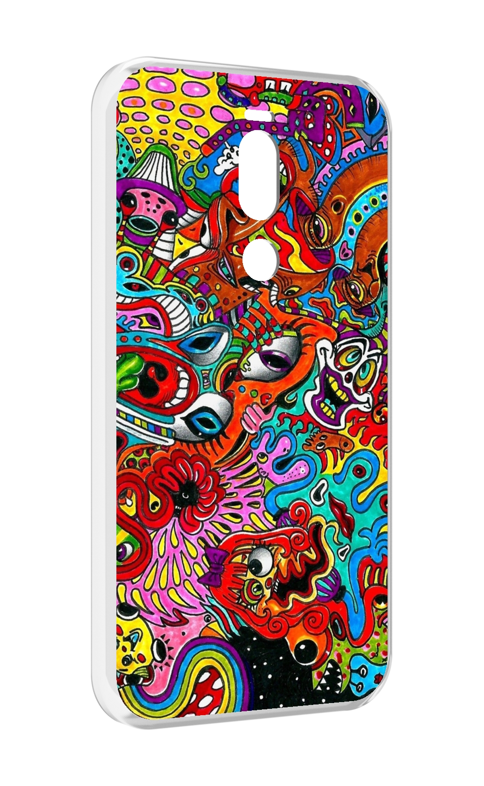 

Чехол Mypads Разные Абстракции Яркие Для Meizu X8, Прозрачный, Tocco